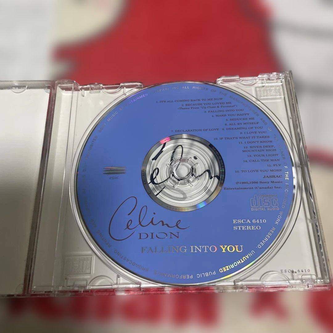Celine Dion Falling Into You CD Japan Press 1996 Epic ESCA 6410 Incl Bonus Track