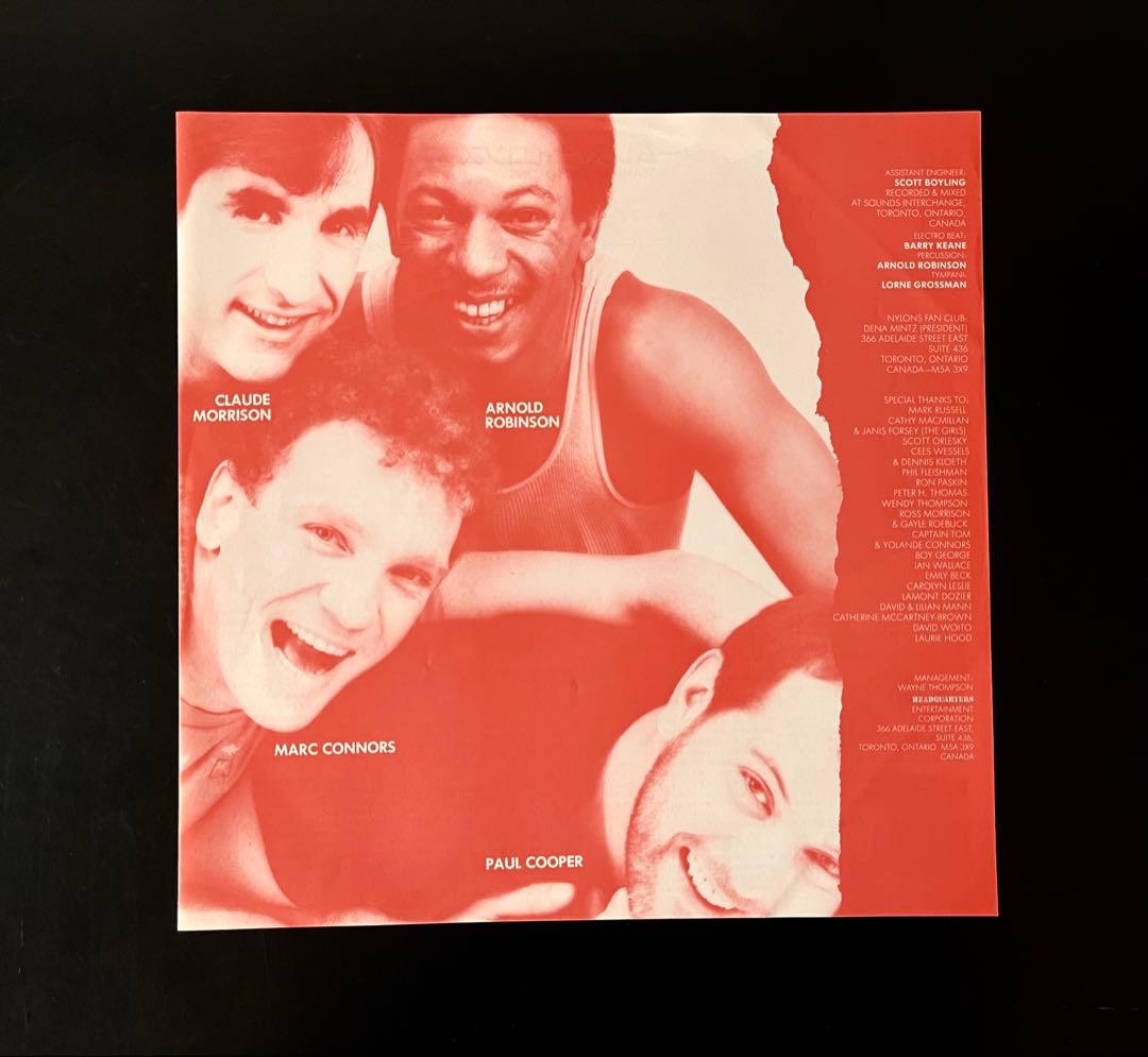 The Nylons - Seamless LP Japan Vinyl Record with Obi 1984 Pop Vocal Group