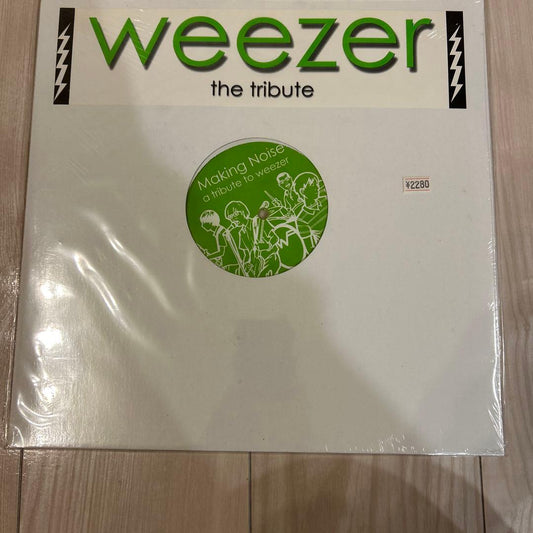 Weezer: The Tribute Limited Edition Green Vinyl LP Compilation Japan Import