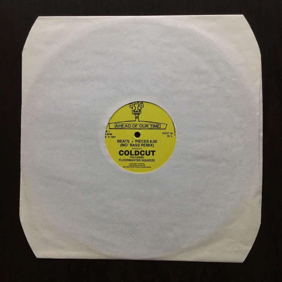 Coldcut - Beats + Pieces 12" Vinyl EP 1987 Ahead Of Our Time Electronic Breaks