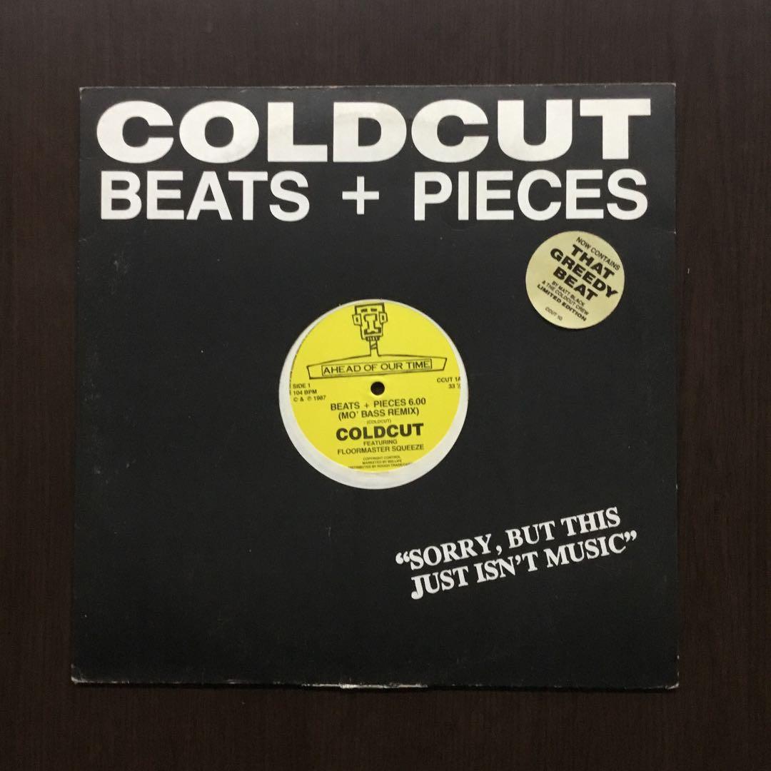 Coldcut - Beats + Pieces 12" Vinyl EP 1987 Ahead Of Our Time Electronic Breaks