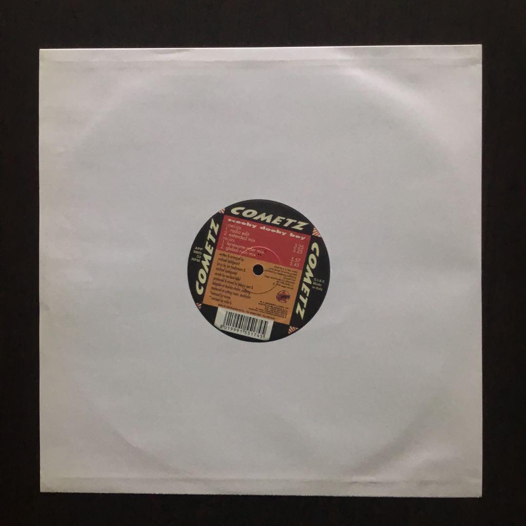 COMETZ Scooby Dooby Boy LP Record, Used, 4 Mixes, Rock Music | Japansoundstore