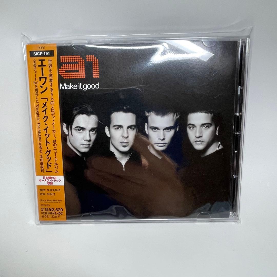 a1 - Make It Good CD Japan Press with OBI Limited Edition 2002 Pop