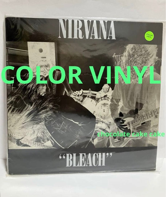 Nirvana Bleach LP Purple Marble Color Vinyl Sub Pop Grunge Record