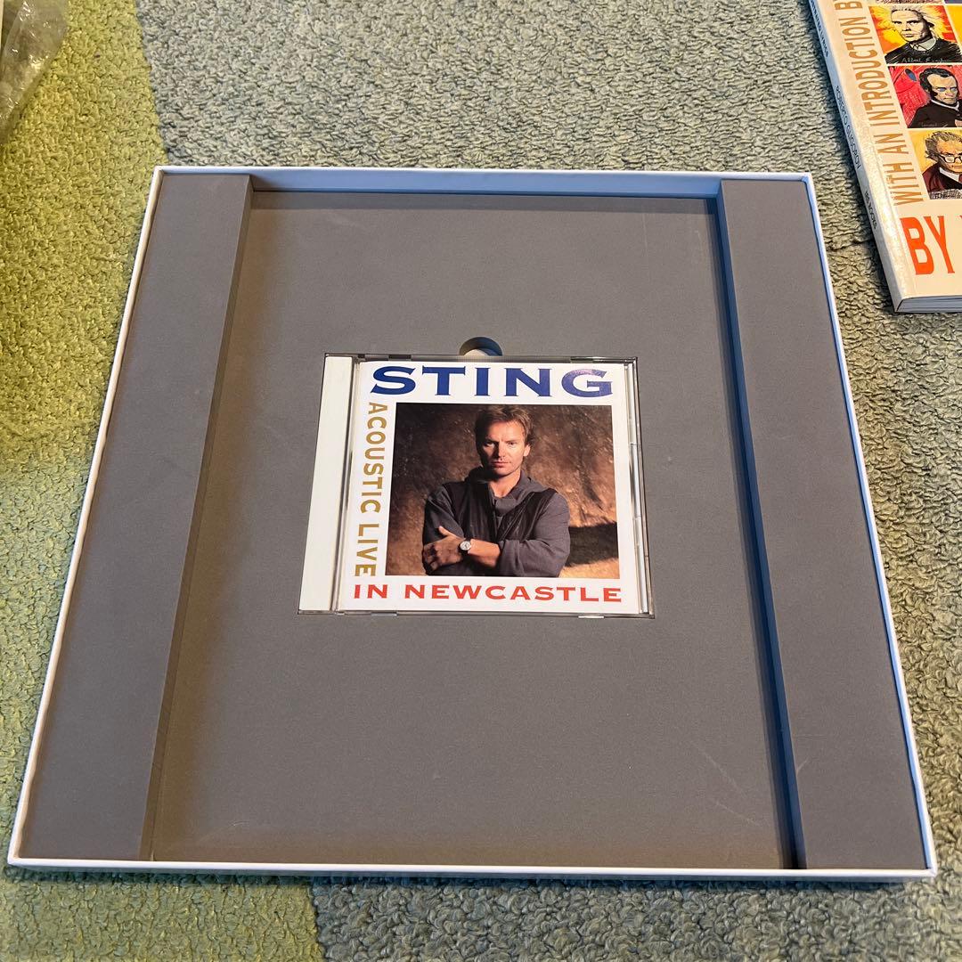 Sting - Acoustic Live In Newcastle CD Limited Box Set Japan Press w/ 100pg Book