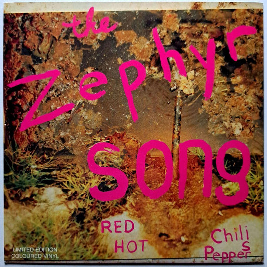 Red Hot Chili Peppers The Zephyr Song 7" Pink Vinyl Limited Edition UK Import