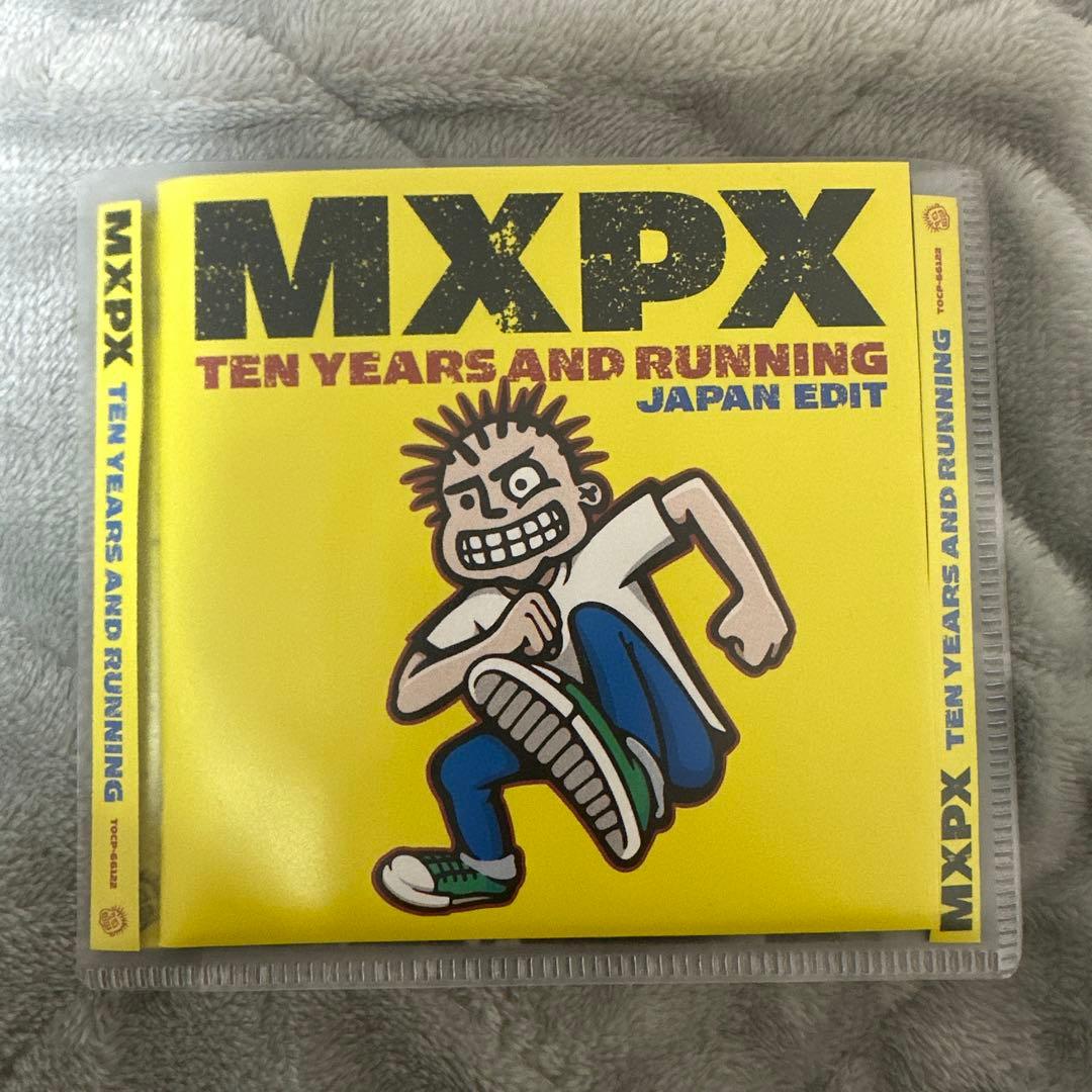 MxPx - Ten Years And Running (Japan Edit) CD w/ Obi, 2002 Japan Press