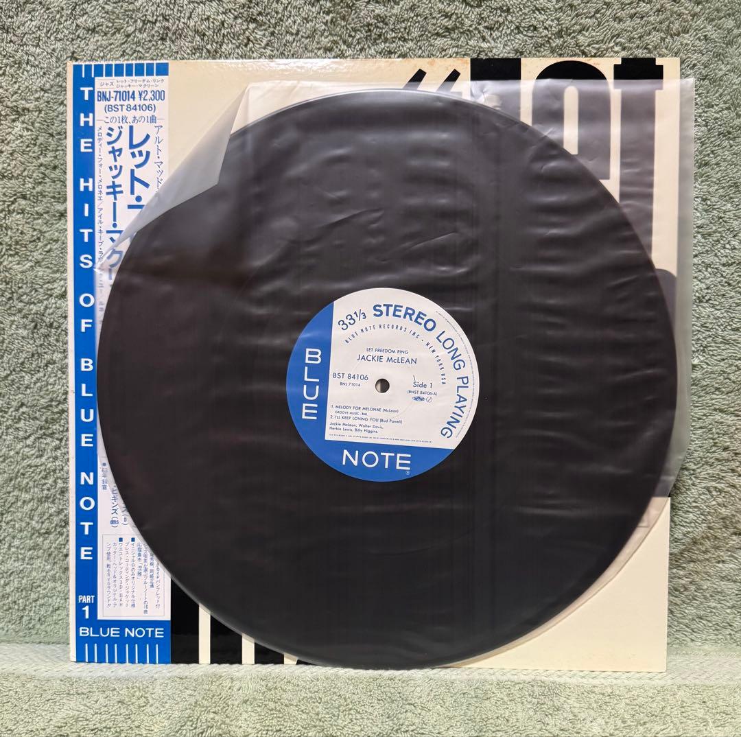 Jackie McLean Let Freedom Ring LP Blue Note Japan BNJ-71014 Obi Vinyl Jazz