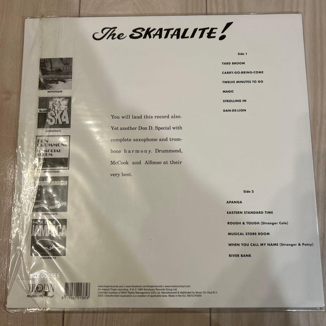 The Skatalites - The Skatalite! Limited Orange Vinyl LP 180g Audiophile Pressing