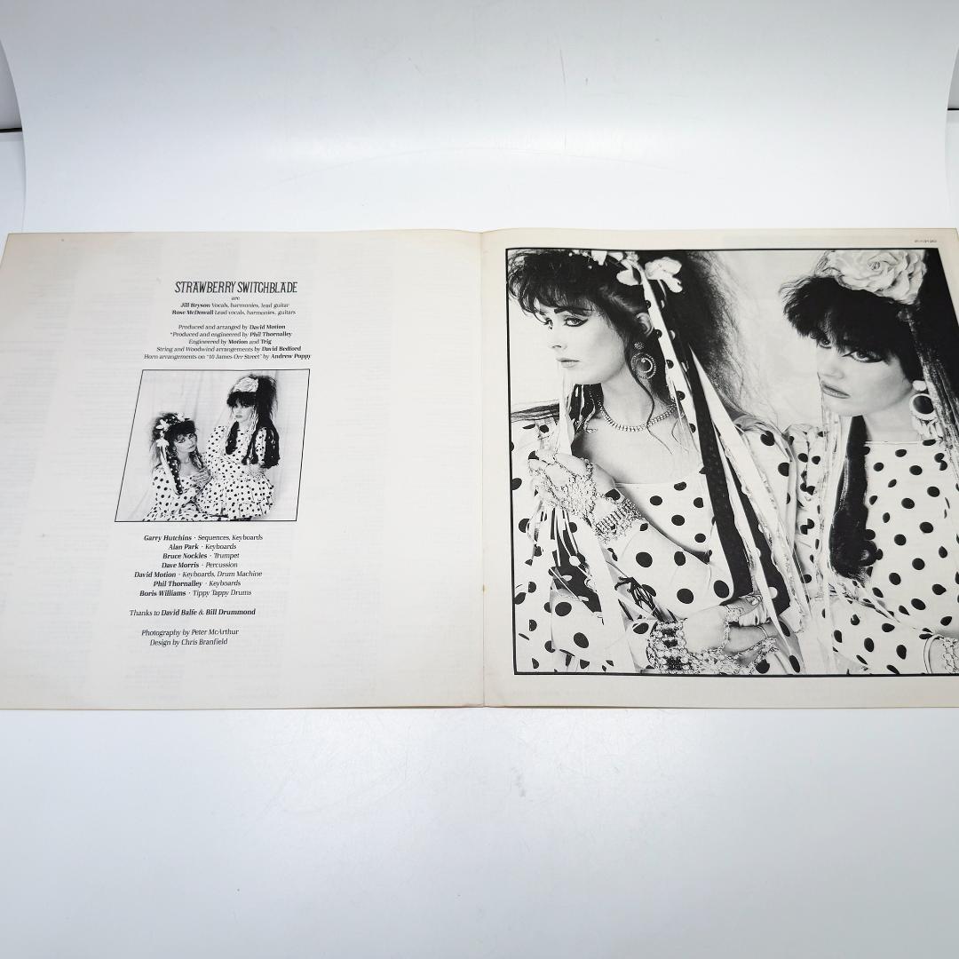 STRAWBERRY SWITCHBLADE S/T LP 1985 Japan Original Vinyl Record New Wave