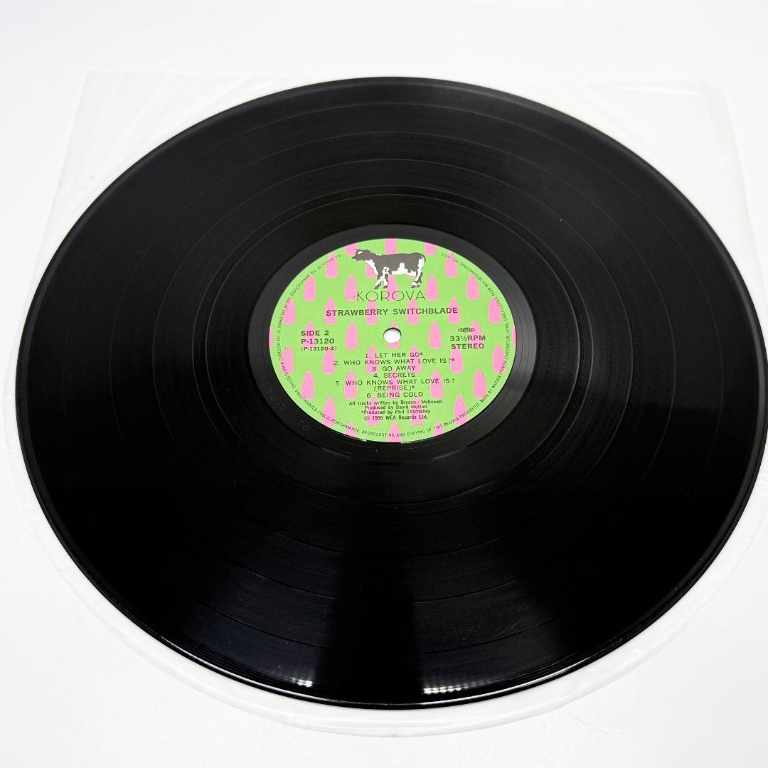 STRAWBERRY SWITCHBLADE S/T LP 1985 Japan Original Vinyl Record New Wave