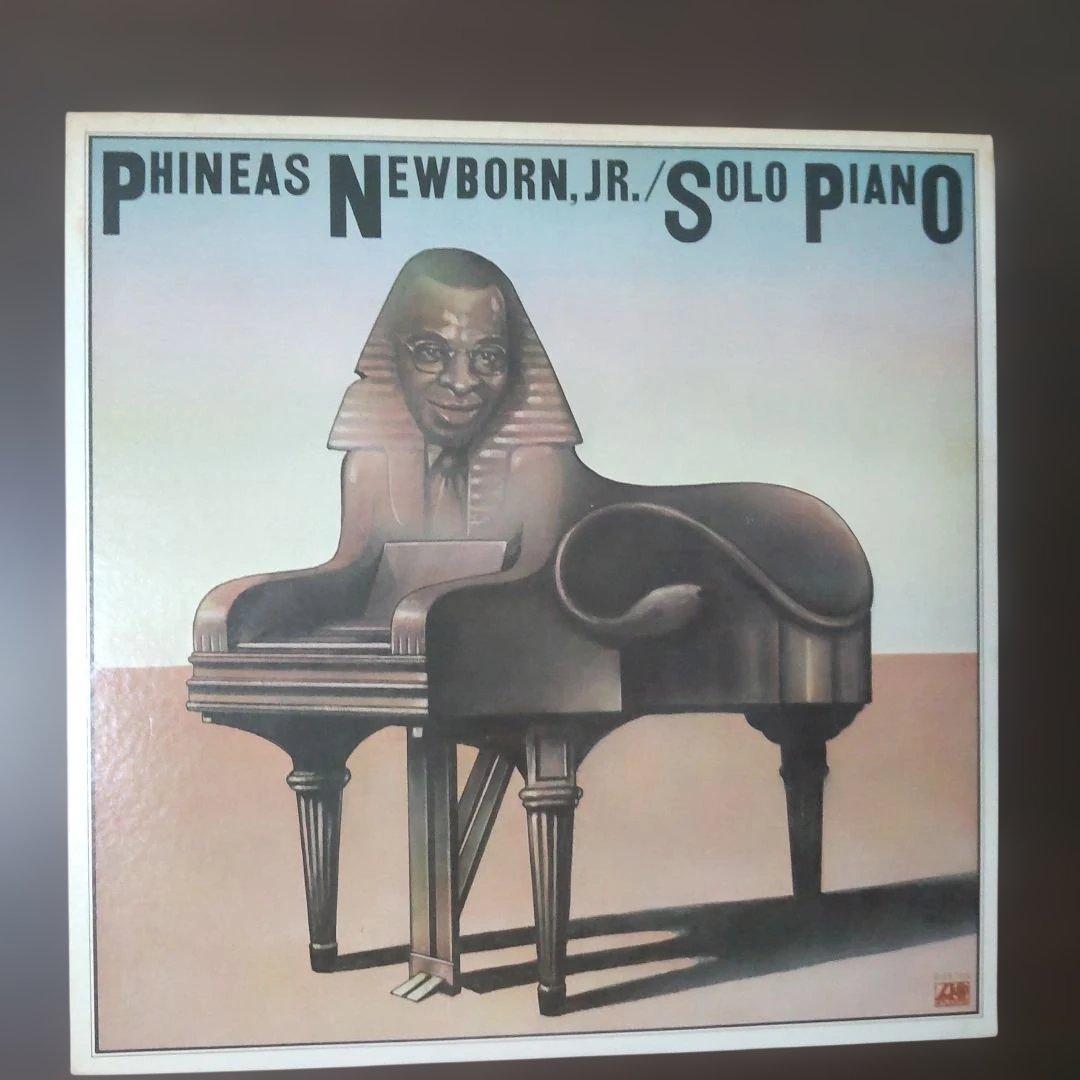 Phineas Newborn, Jr. Solo Piano Vinyl LP Jazz Japan Atlantic P-8579A