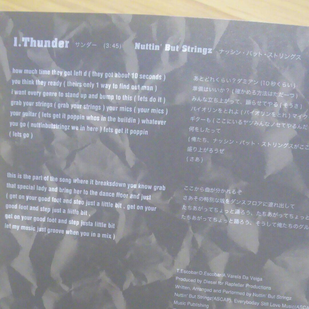Nuttin' But Stringz x ISOPP - Thunder CD+DVD Japan Press Limited Edition