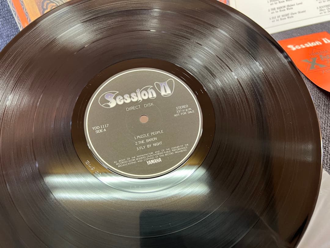 Yamaha Session II YDD-1117 LP 1978 Direct Cutting Rare Audiophile Used | Japansoundstore