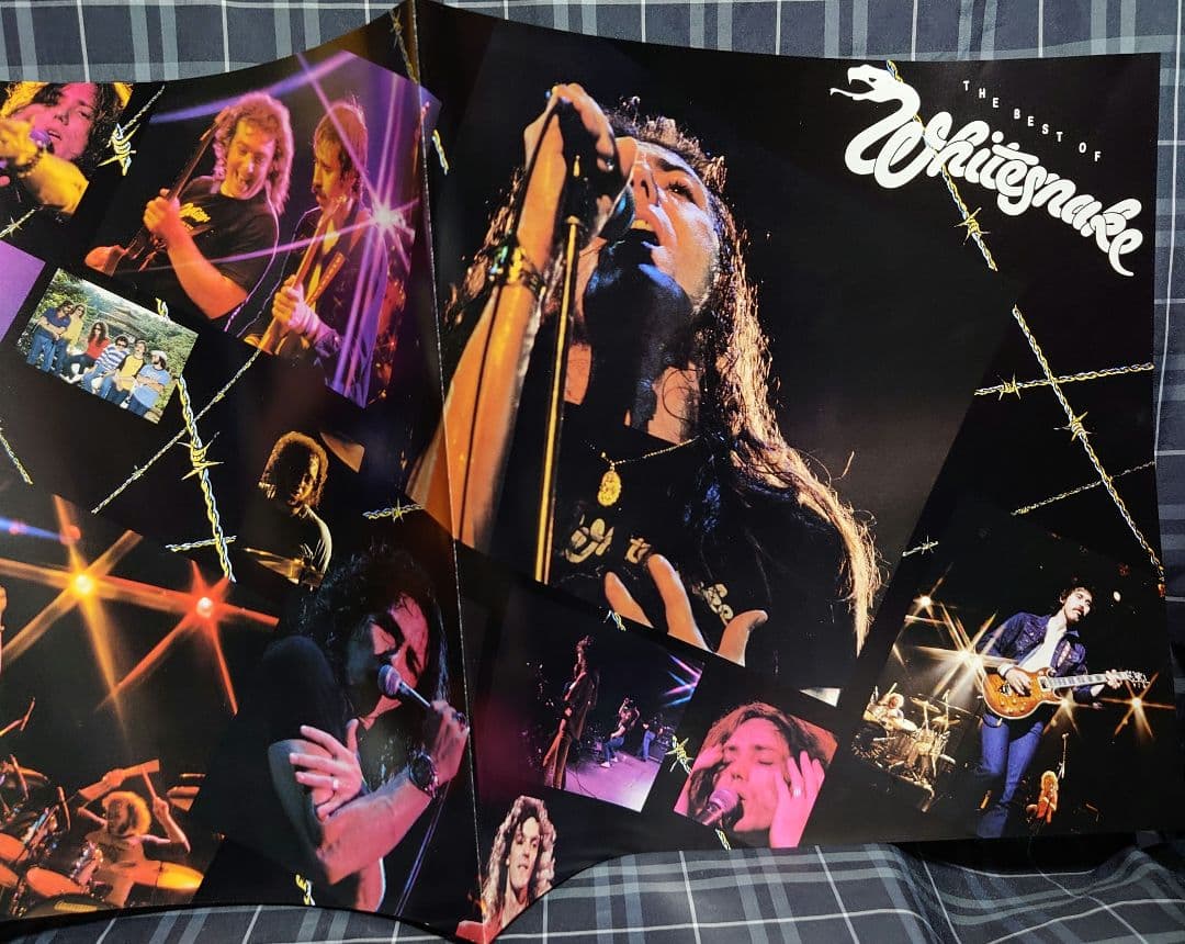 Whitesnake The Best Of Whitesnake LP Vinyl 1981 Japan Polydor 28MM0088 OBI