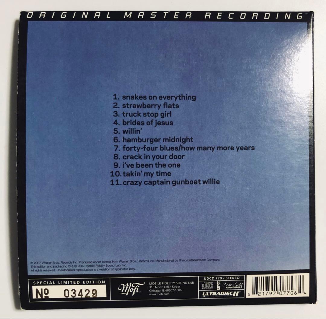 Little Feat 1st 2007 Rare Mobile Fidelity Gold CD Remastered Album | Japansoundstore
