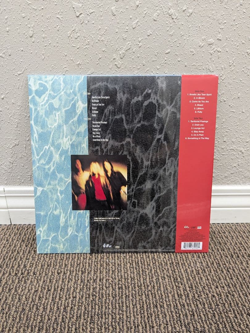 Nirvana Nevermind LP Target Exclusive Metallic Silver Vinyl Limited Edition
