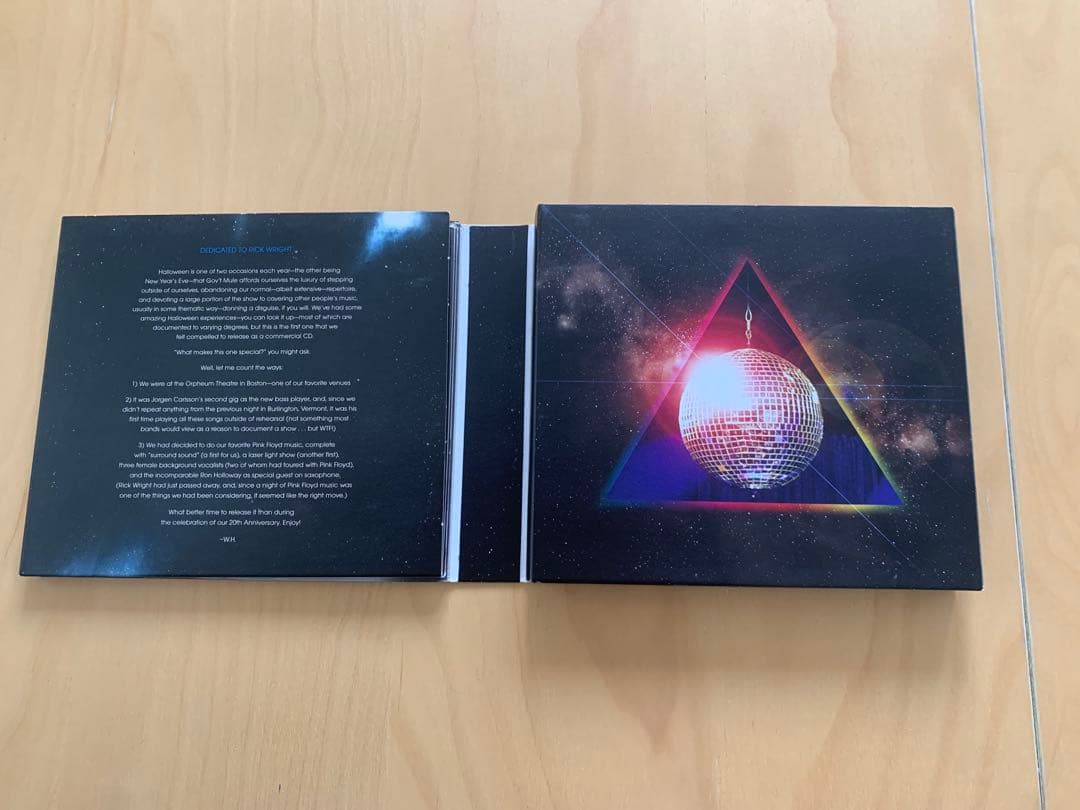 Gov't Mule Dark Side of the Mule Limited Edition 3CD+DVD Package Import
