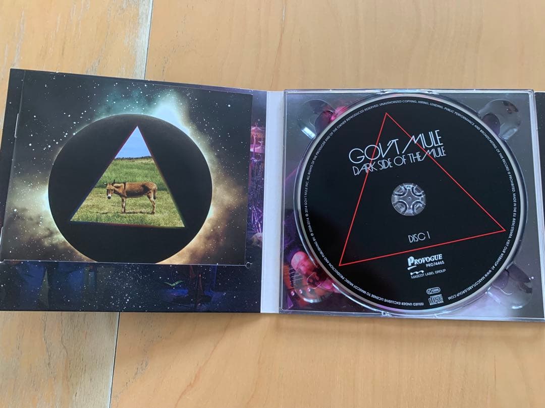 Gov't Mule Dark Side of the Mule Limited Edition 3CD+DVD Package Import