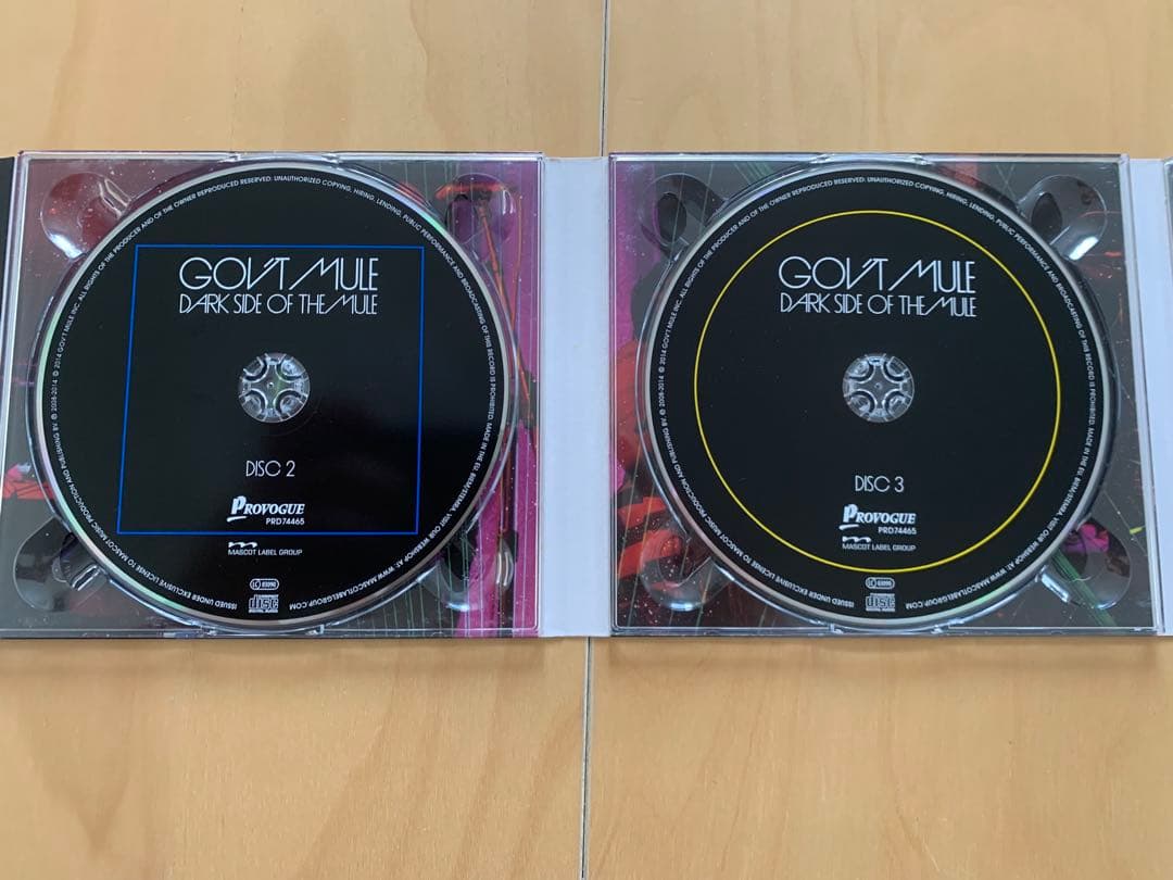 Gov't Mule Dark Side of the Mule Limited Edition 3CD+DVD Package Import