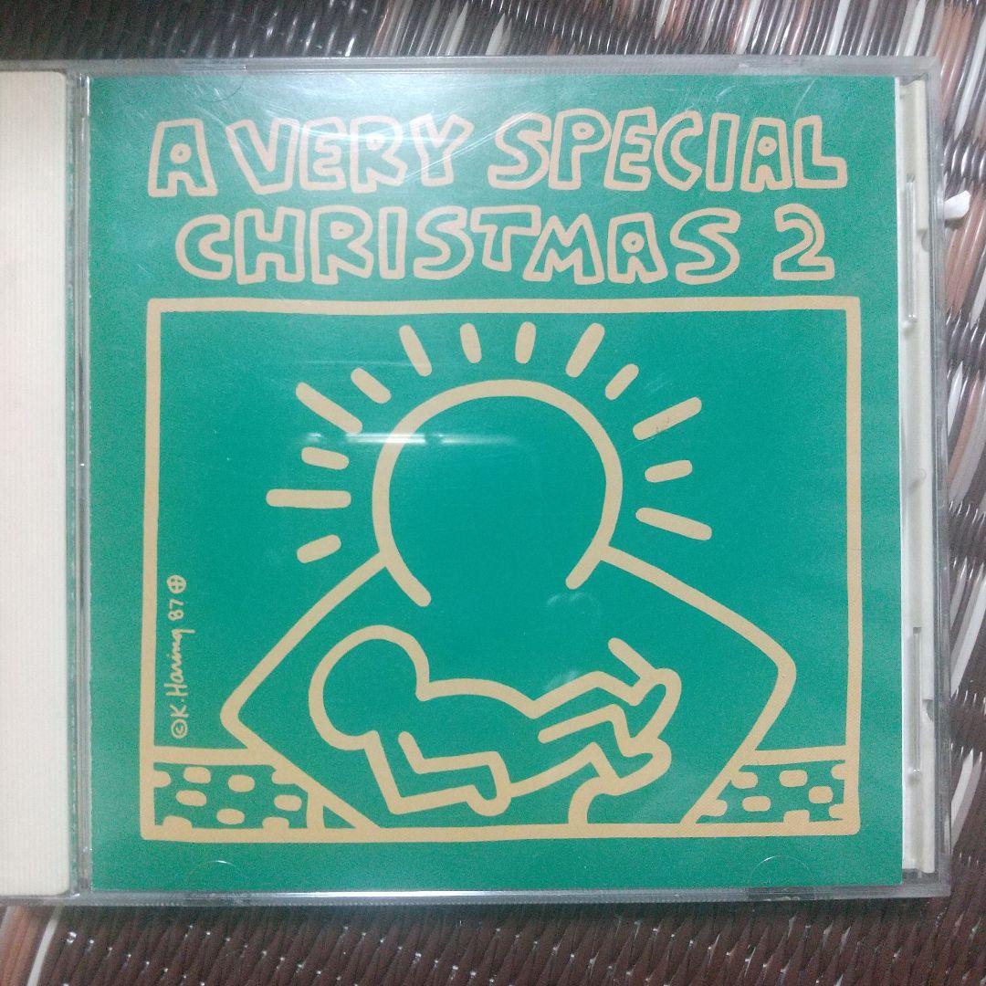 A Very Special Christmas 2 CD Compilation Japan Press Keith Haring Art