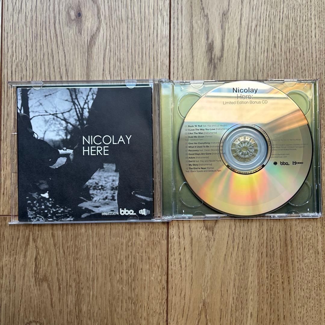 Nicolay - Here 2CD Limited Edition Bonus Disc Set 2006 BBE Hip Hop R&B
