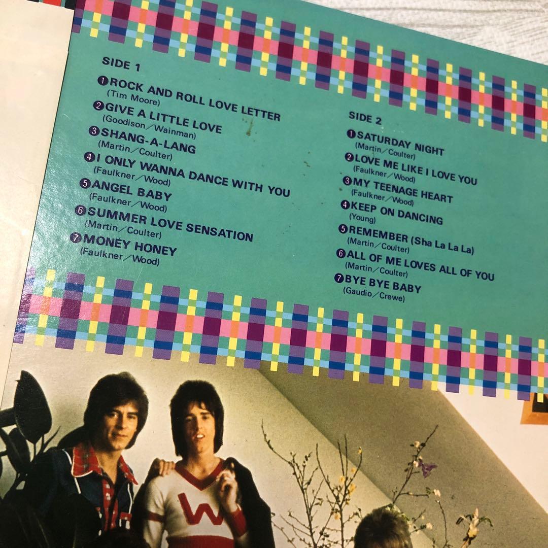 Bay City Rollers 2 LP Lot Rock and Roll Love Letter & Dedication Japan Vinyl