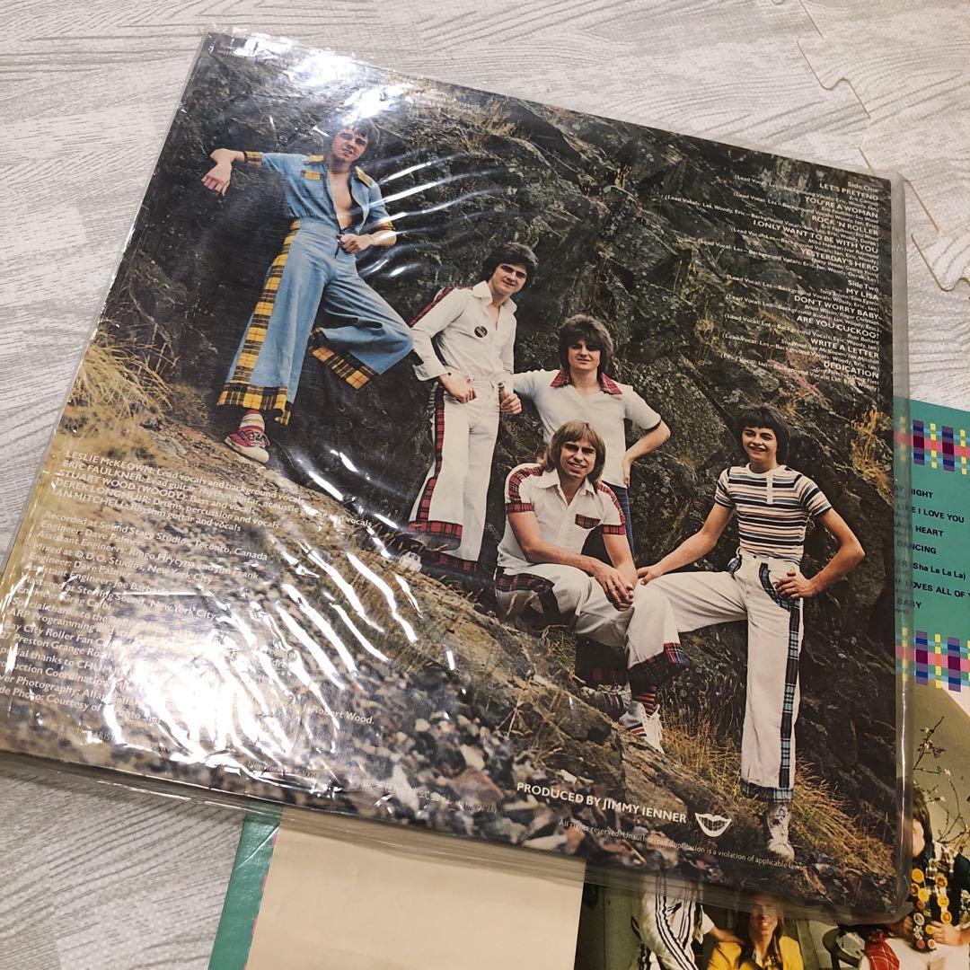 Bay City Rollers 2 LP Lot Rock and Roll Love Letter & Dedication Japan Vinyl
