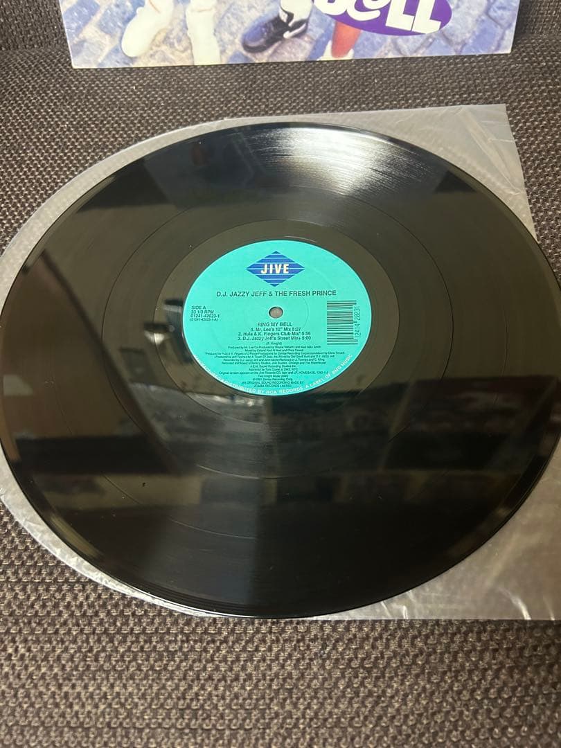 DJ Jazzy Jeff & The Fresh Prince Ring My Bell 12" Single Jive Black Vinyl Used | Japansoundstore