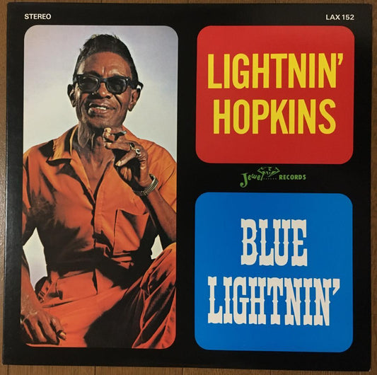 Lightnin' Hopkins - Blue Lightnin' LP 1979 Japan Pressing Blues Vinyl Record