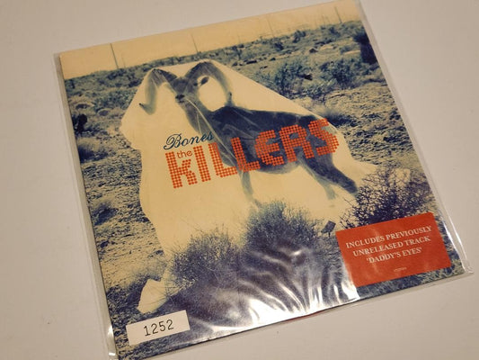 The Killers Bones 7-inch Vinyl Single Red Vinyl w/ Unreleased Track Daddy's Eyes