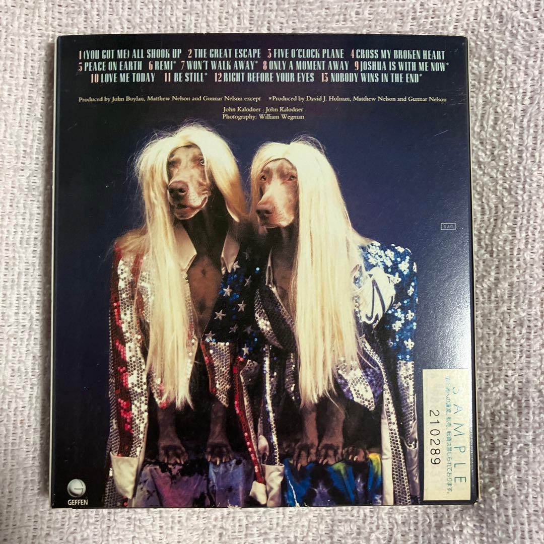 Nelson - Because They Can CD, Japan Press, Sample Copy, with OBI, 1995