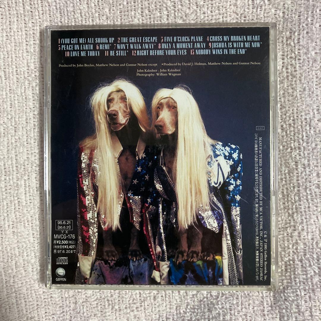Nelson - Because They Can CD, Japan Press, Sample Copy, with OBI, 1995