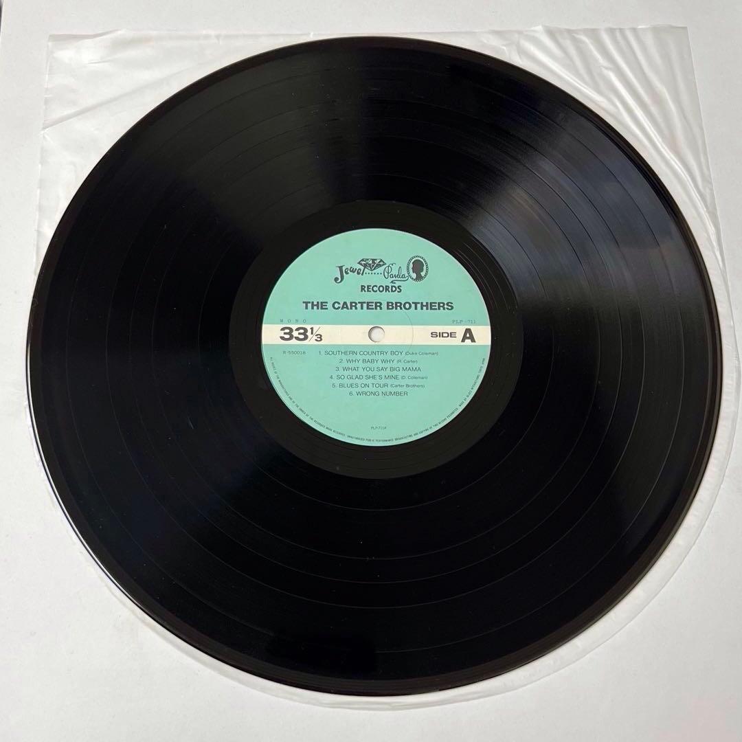THE CARTER BROTHERS Self-Titled LP P-Vine Japan Pressing with Obi Blues Soul
