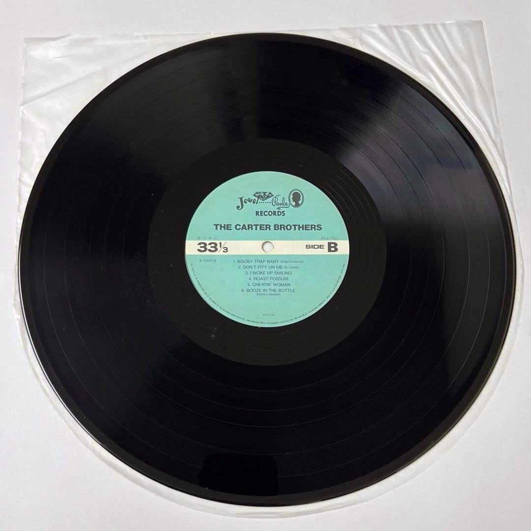 THE CARTER BROTHERS Self-Titled LP P-Vine Japan Pressing with Obi Blues Soul