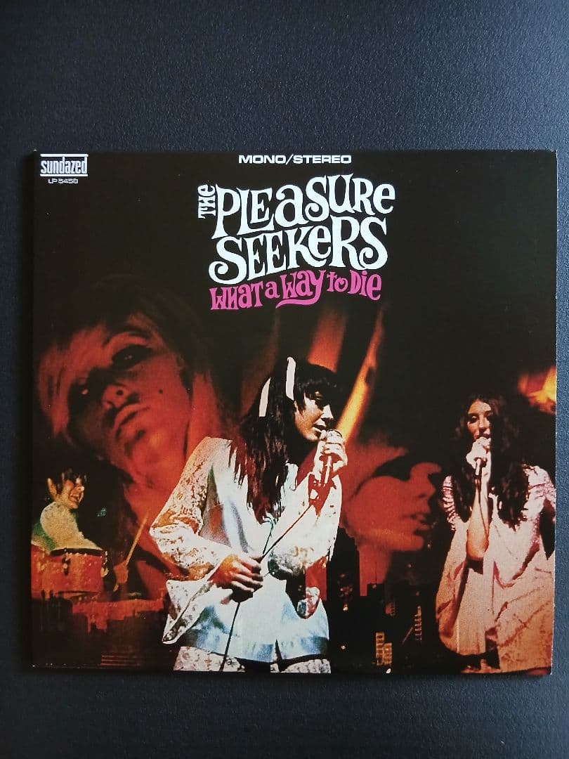 The Pleasure Seekers What A Way To Die Vinyl LP Pink Wax Sundazed Garage Rock