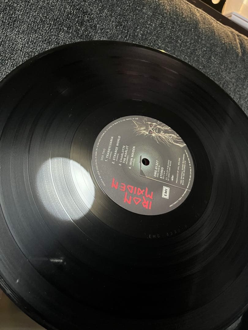 Iron Maiden Virgin of Steel LP Japan EMI with OBI Good Condition | Japansoundstore