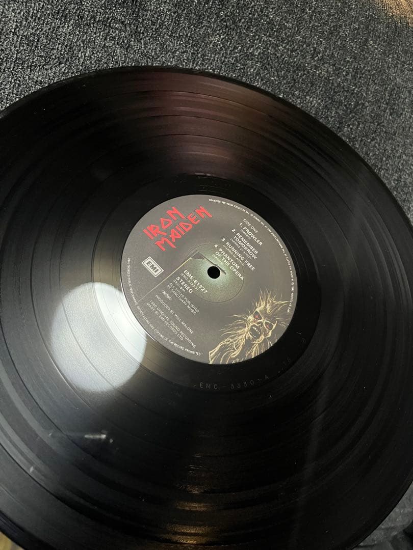 Iron Maiden Virgin of Steel LP Japan EMI with OBI Good Condition | Japansoundstore