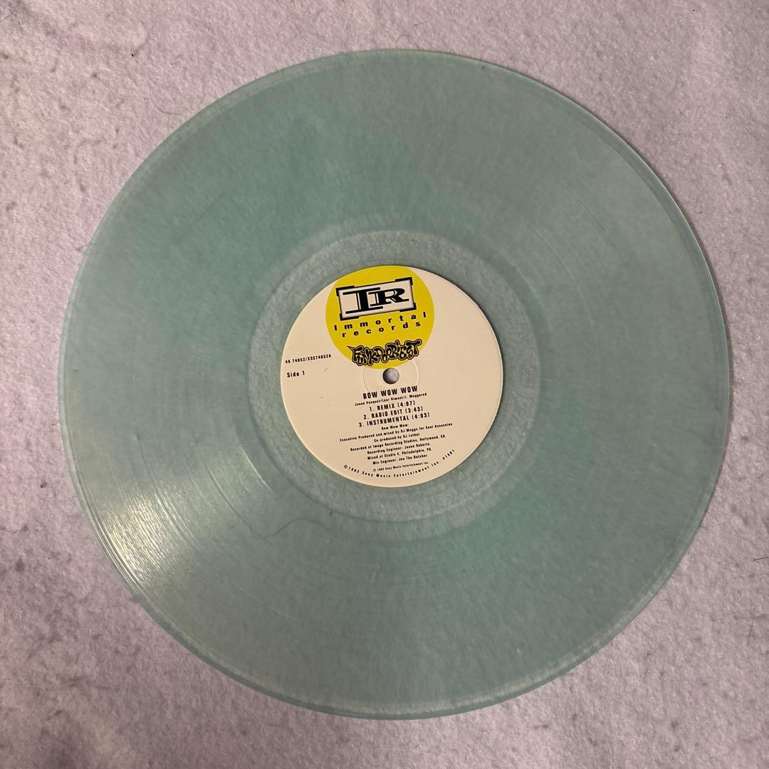 Funkdoobiest - Bow Wow Wow 12" Vinyl Record (1993) Rare Clear Green Wax