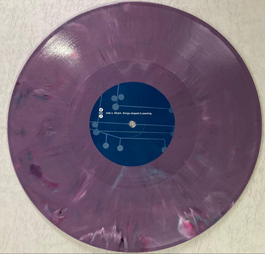 The Six Parts Seven Things Shaped In Passing 2LP Purple Marble Post-Rock Vinyl