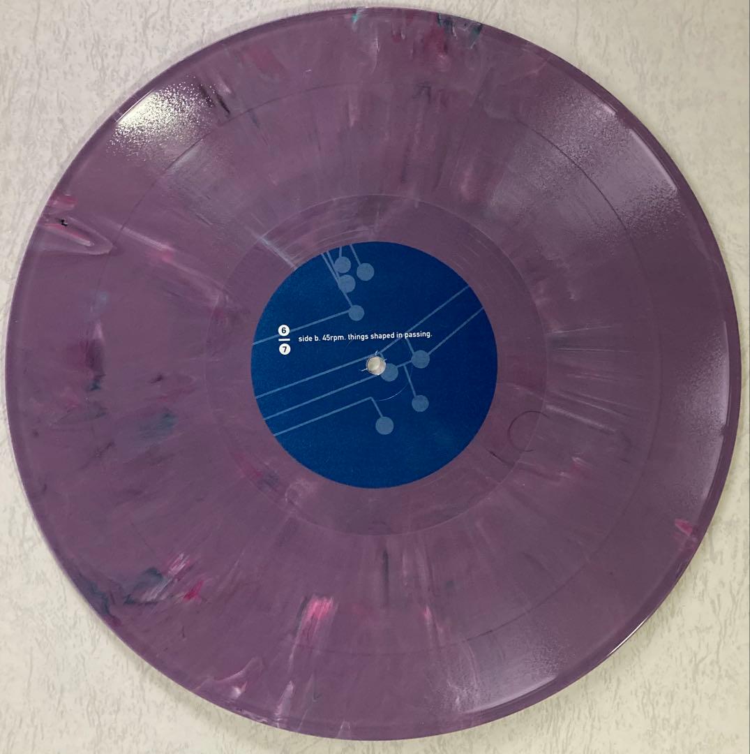 The Six Parts Seven Things Shaped In Passing 2LP Purple Marble Post-Rock Vinyl