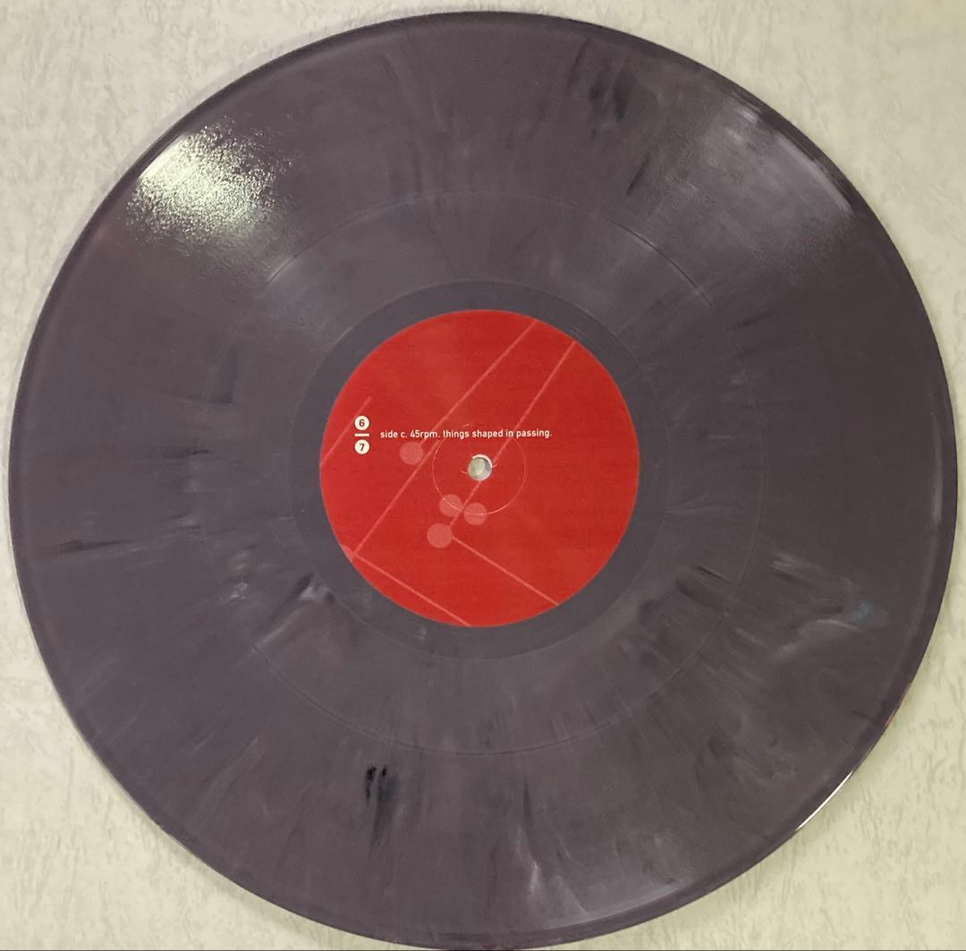 The Six Parts Seven Things Shaped In Passing 2LP Purple Marble Post-Rock Vinyl