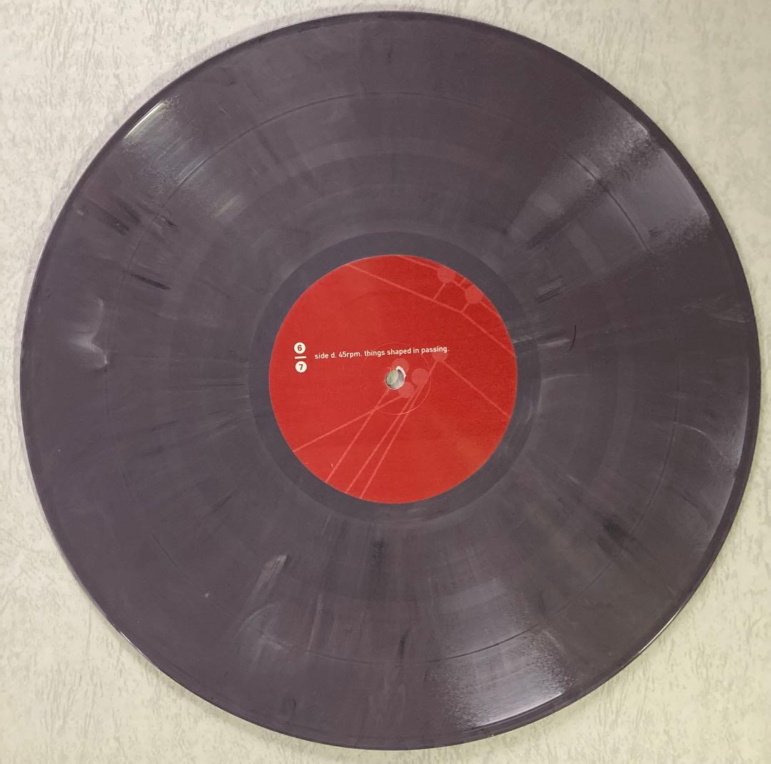 The Six Parts Seven Things Shaped In Passing 2LP Purple Marble Post-Rock Vinyl