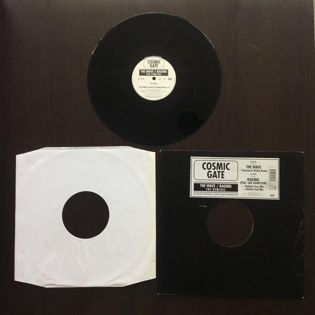 Cosmic Gate The Wave Raging Vinyl LP Record Electronic Dance Used 80's | Japansoundstore