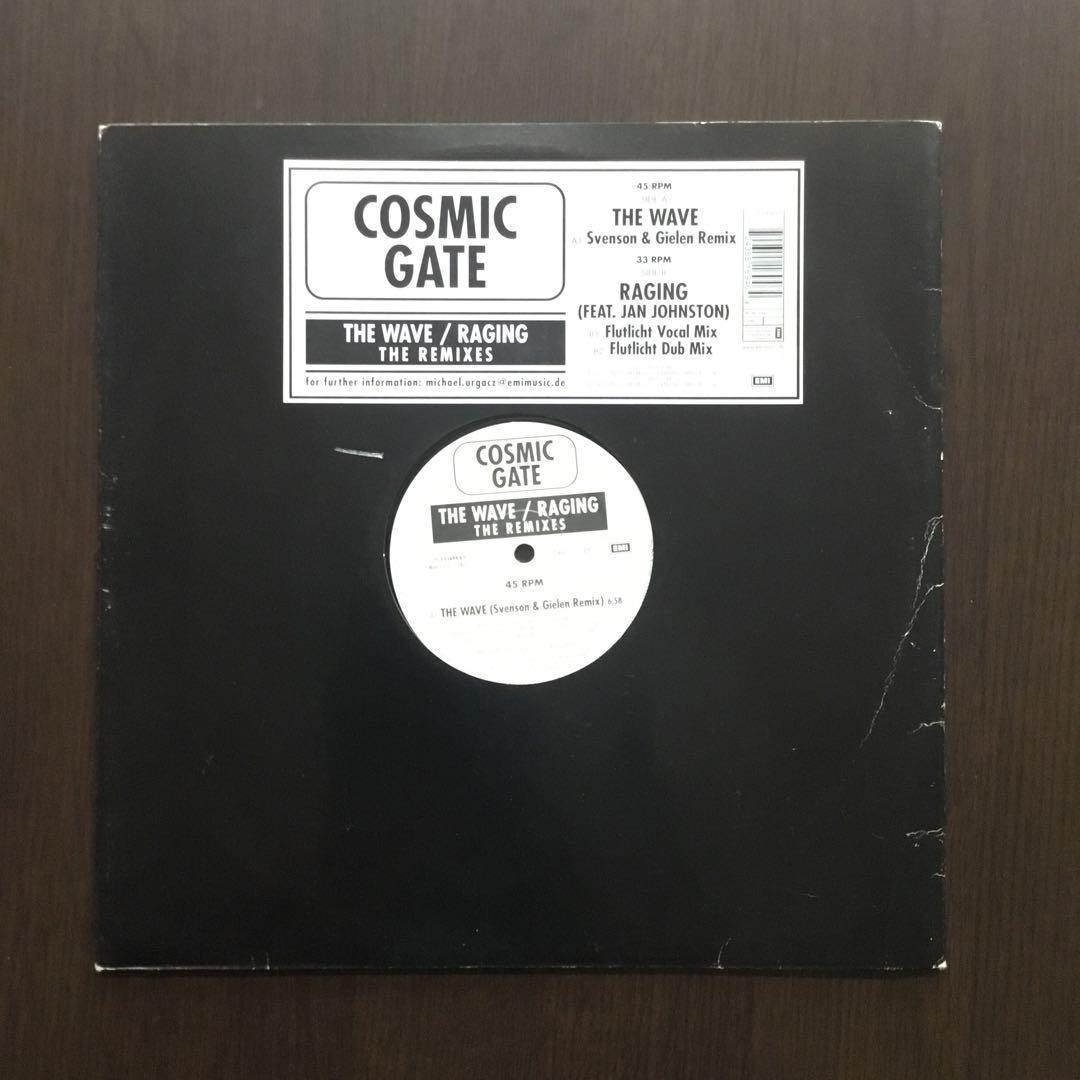 Cosmic Gate The Wave Raging Vinyl LP Record Electronic Dance Used 80's | Japansoundstore