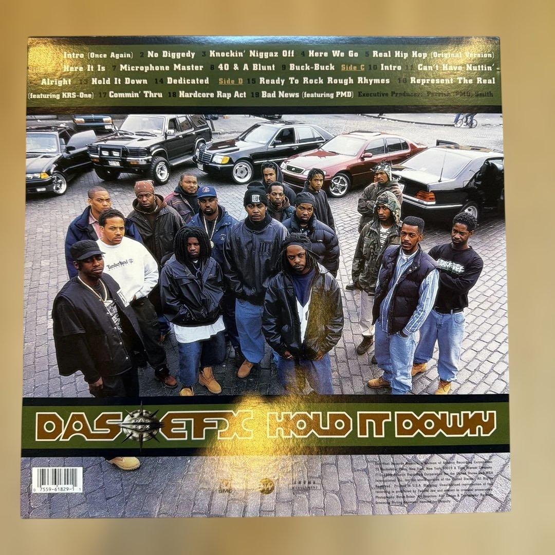 Das EFX - Hold It Down 2LP Vinyl 1995 EastWest Records Hip Hop Classic
