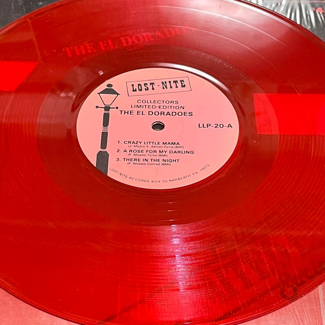 The El Doradoes - The Best Of - Rare Red Vinyl LP - Doo Wop Limited Edition