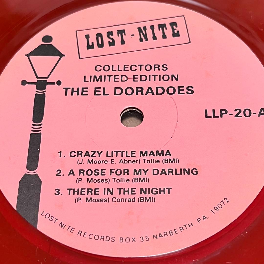 The El Doradoes - The Best Of - Rare Red Vinyl LP - Doo Wop Limited Edition