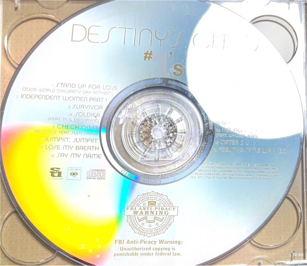 Destiny's Child #1's Japan Press CD+DVD Best Of Album with OBI 2005