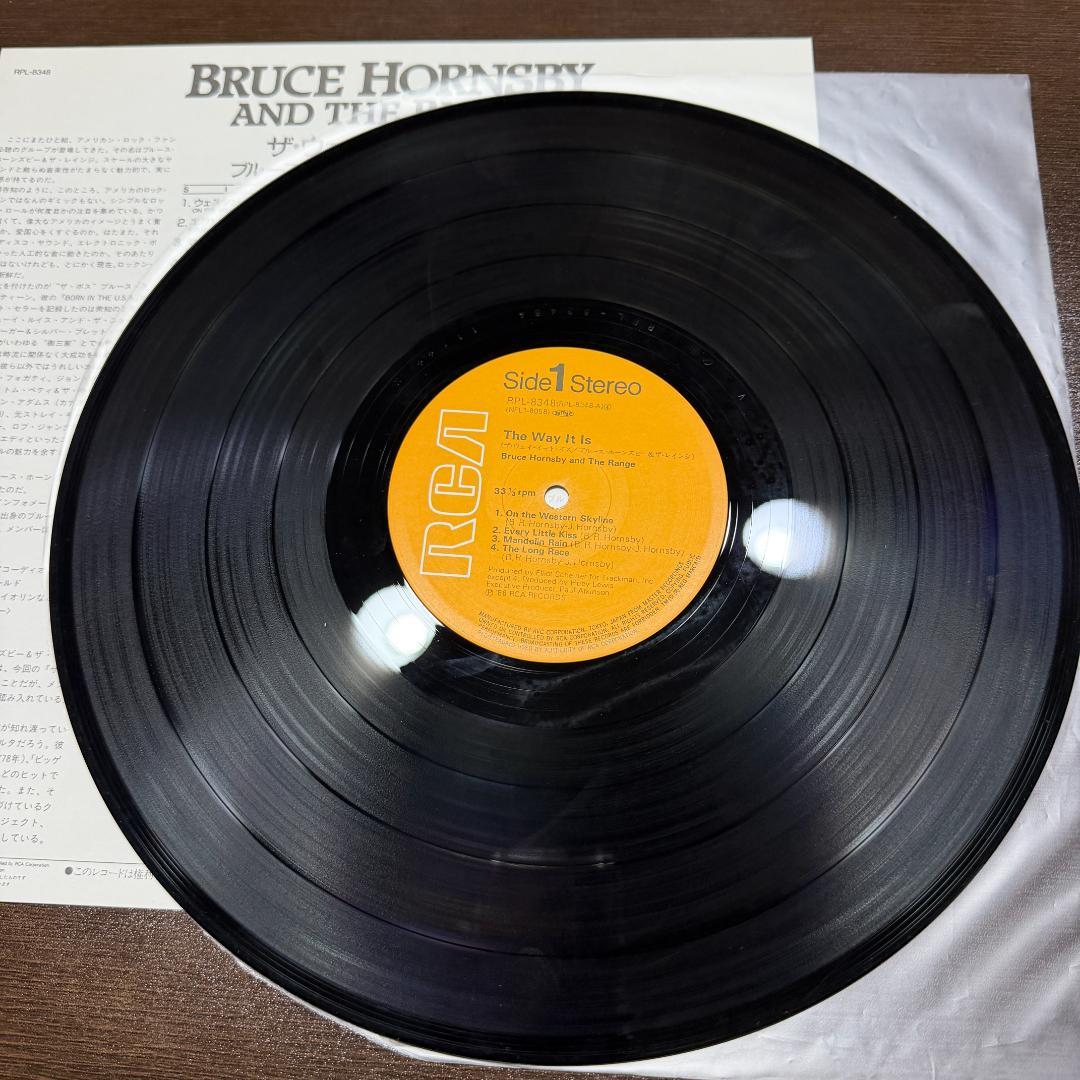 Bruce Hornsby and the Range - The Way It Is LP Japan Vinyl Record